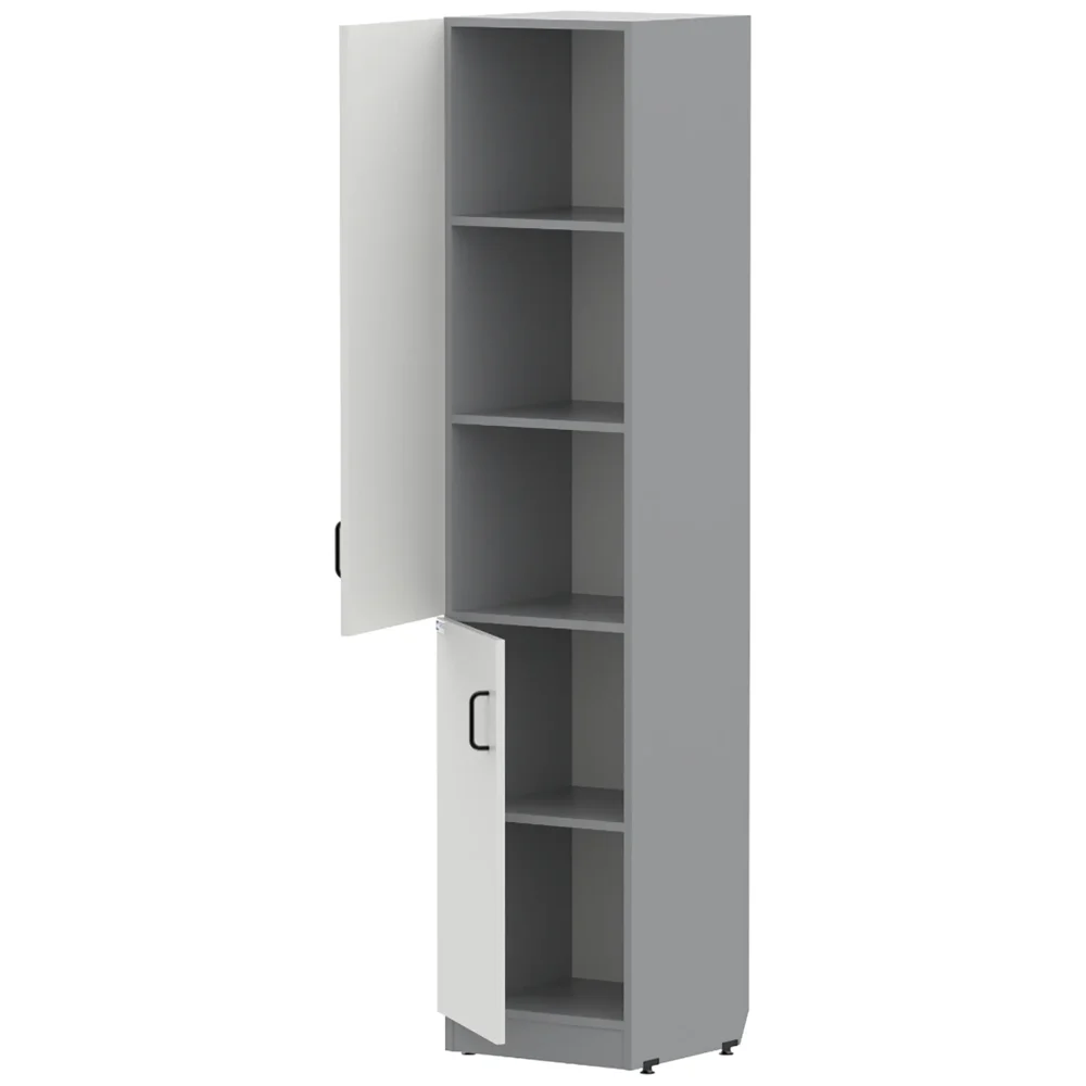 Шкаф-колонка для документов GRAY LITE 2