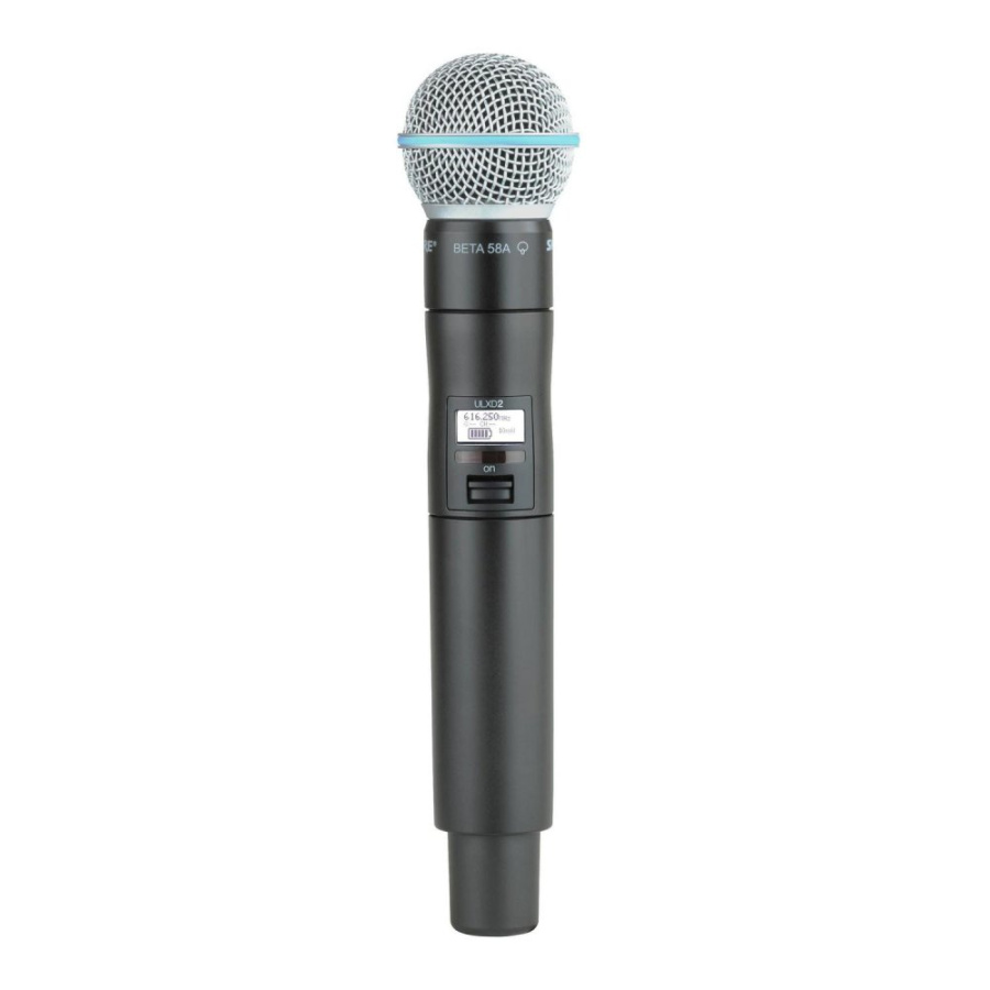 Ручной передатчик серии ULXD с капсюлем микрофона BETA58 Shure ULXD2/B58.