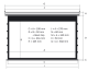 Kauber Blue Label Tensioned BT Cinema 104" 16:9 129x230 дроп 60 см. Clear Vision