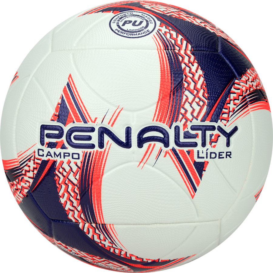 Мяч футбольный PENALTY BOLA CAMPO LIDER XXIII, размер 5, Цвет Белый