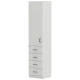 Шкаф-колонка для документов WHITE LITE 4