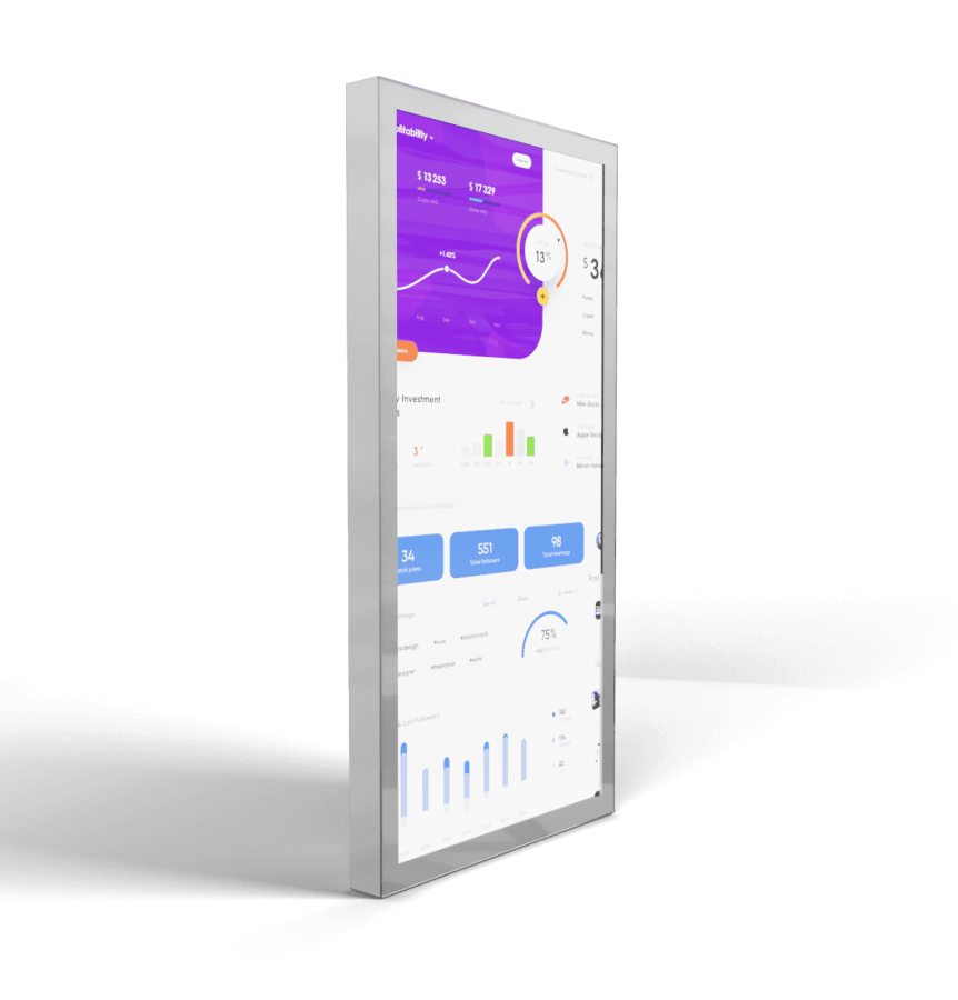 Интерактивная панель NEO GLASS 32