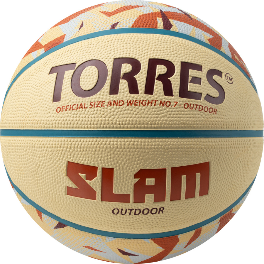 Мяч баскетбольный TORRES Slam, Размер 7