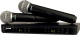 Двухканальная радиосистема с двумя ручными передатчиками Shure BLX288E/PG58.